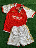 Conjunto Infantil Arsenal FC - Camisa e Short Adidas