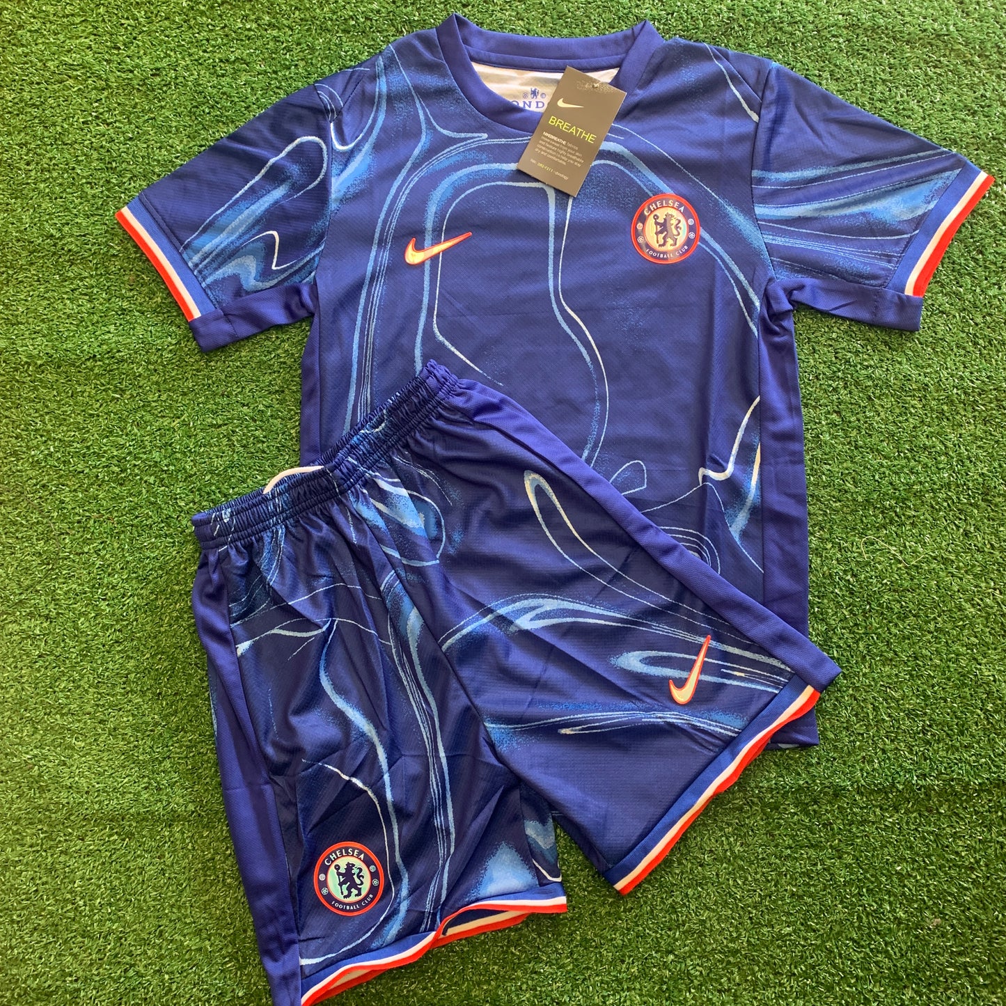 Conjunto Infantil Chelsea FC - Camisa e Short Nike