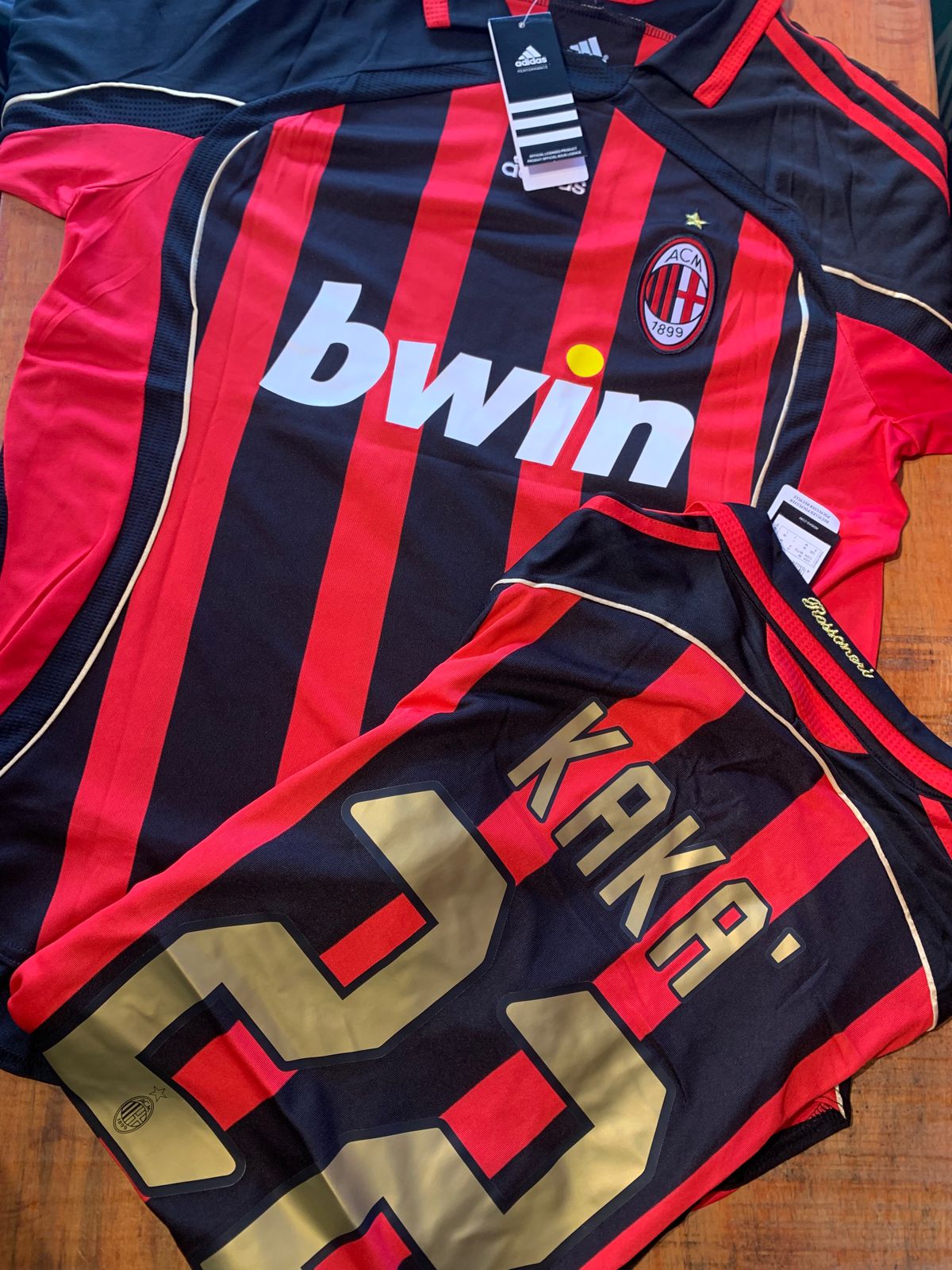 Camisa Retrô Milan 22 KAKA' 2007/08