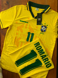 Camisa Retrô do Brasil Copa Do Mundo 94 - Romário #11