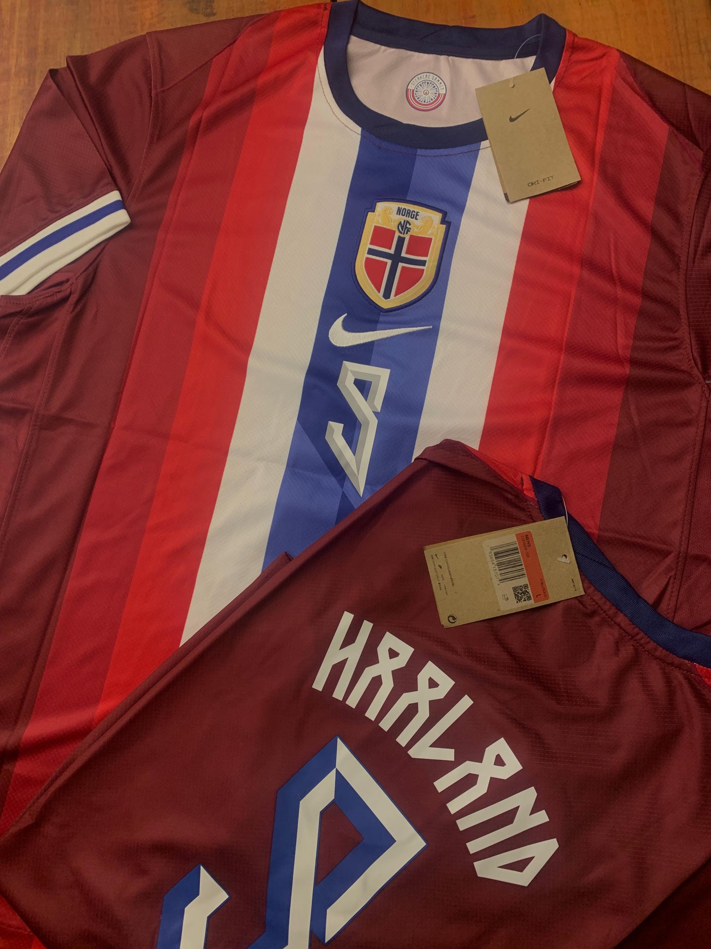 Camisa da Noruega - Haaland #9