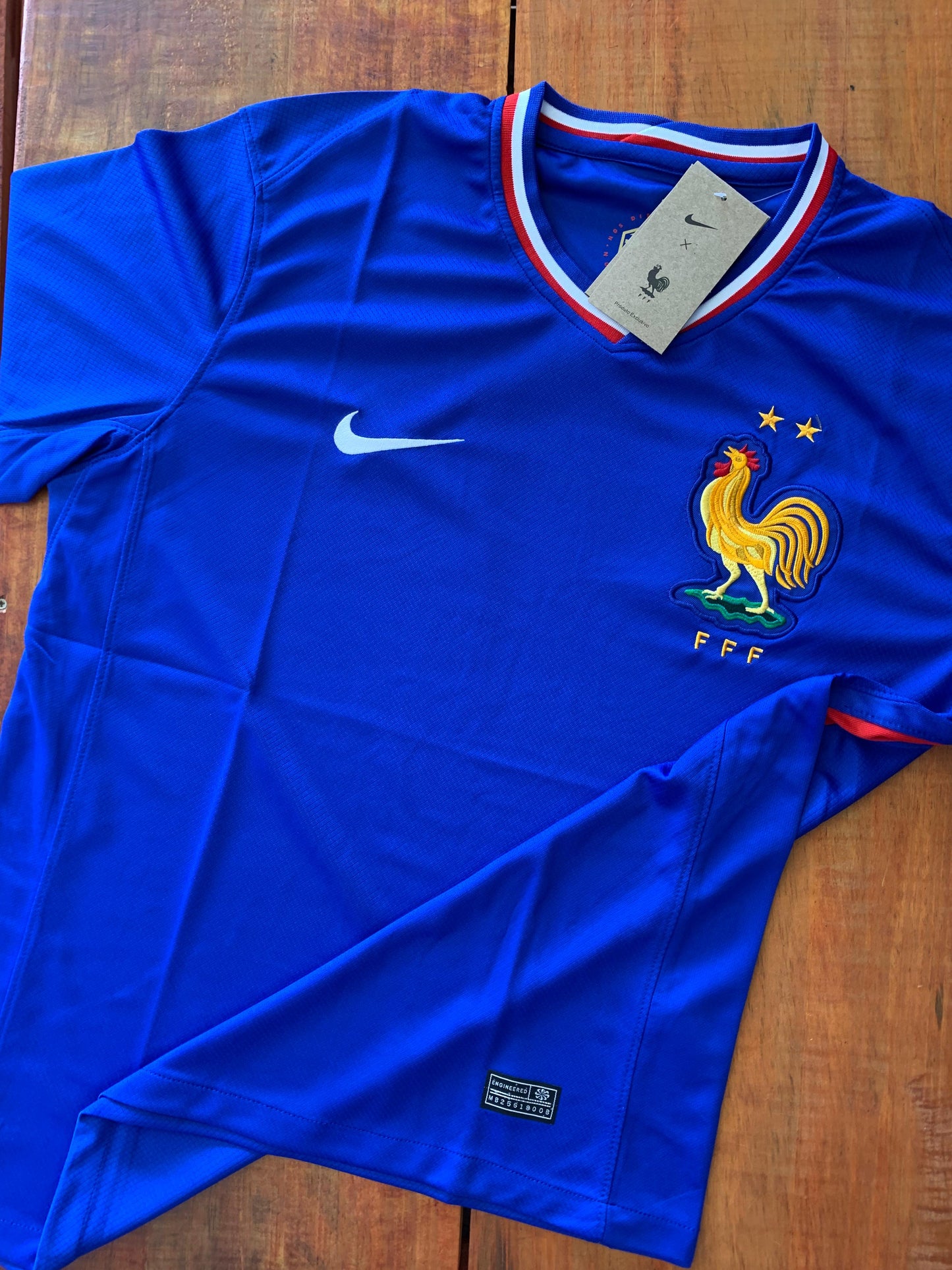 Camisa da Seleção Francesa - Edição Especial Bicampeã Mundial