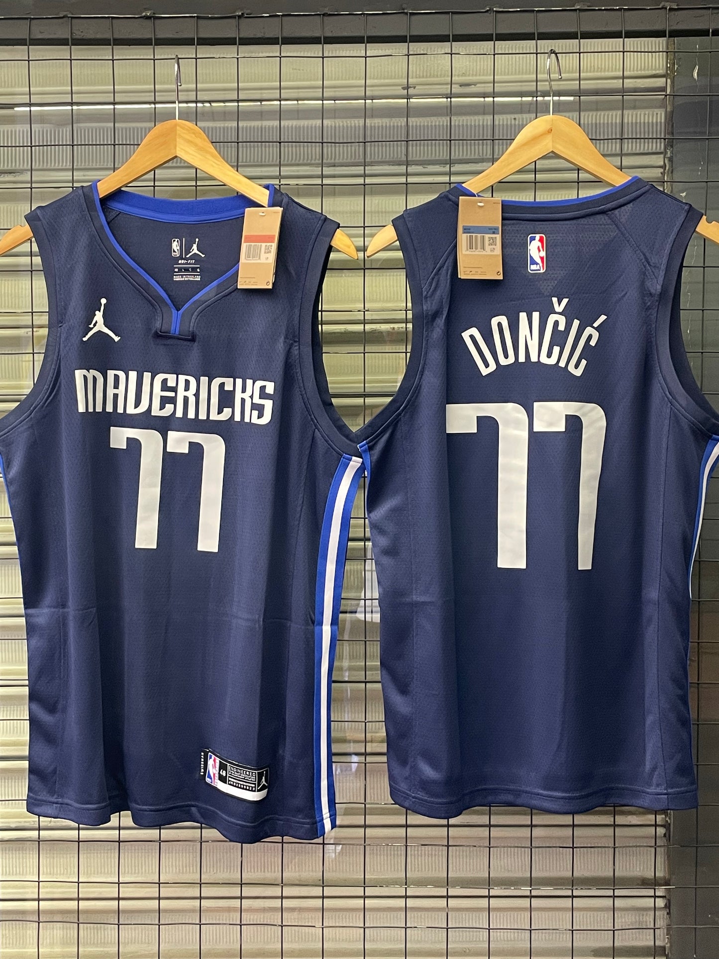 Camisa NBA Dallas Mavericks #77 Luka Dončić - Jordan/Nike