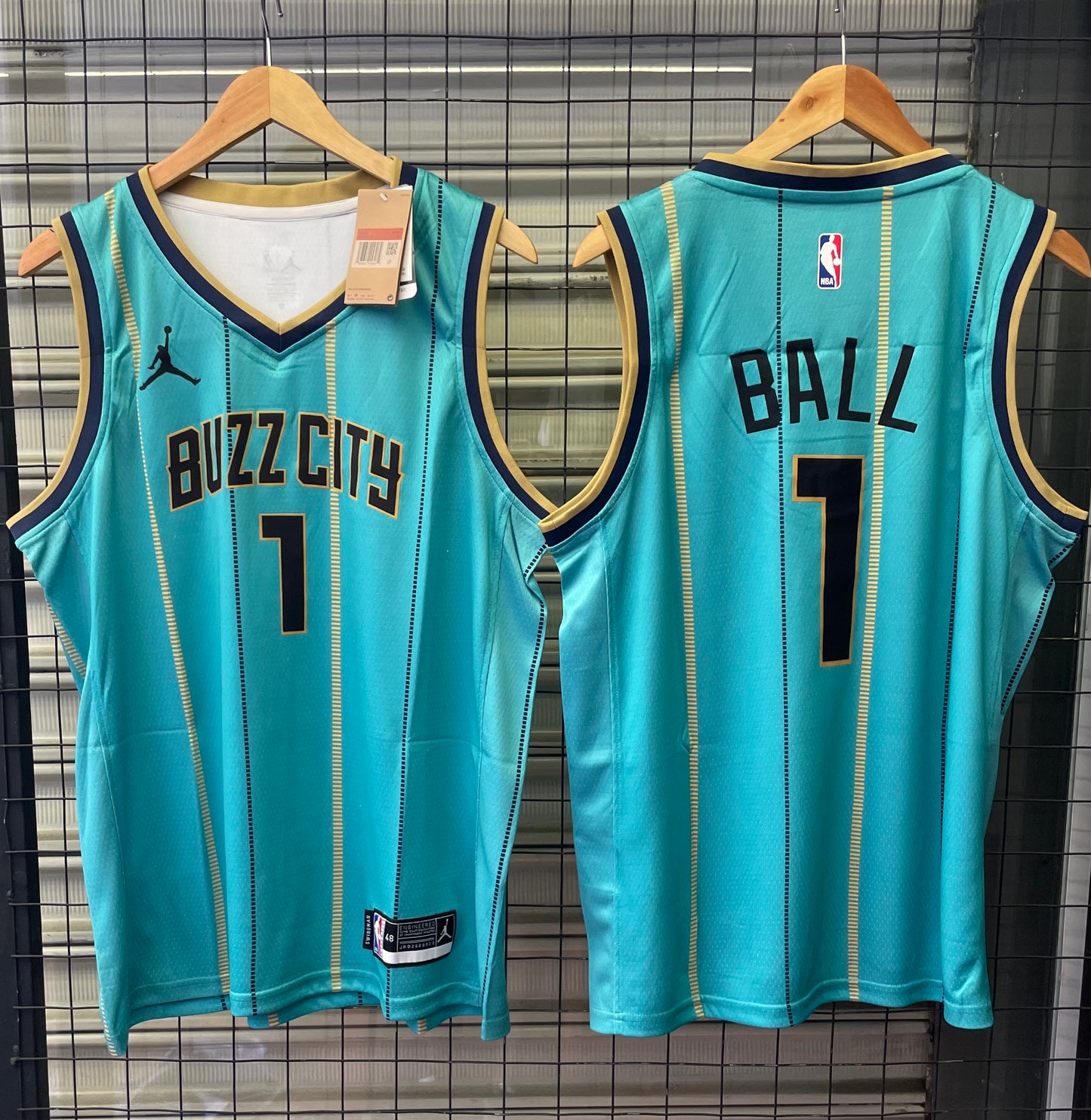 Camisa NBA Charlotte Hornets #1 LaMelo Ball - Jordan/Nike